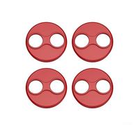 Cubierta de motor de aleación de aluminio para DJI Mini 4/3 Pro, diseñada para una seguridad óptima (rojo)
