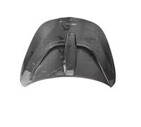 Cubierta de Motor de Fibra de Carbono Compatible con McLaren 540C 570S 570GT 2016-2019 Cubierta de capó modificada Accesorios de Coche(Single-Sided Carbon)