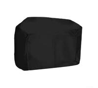 Cubierta de motor fueraborda 210D impermeable, tela Oxford resistente con forro interior de PVC suave para evitar arañazos y ranuras (56 x 30 x 40 cm)