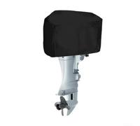 Cubierta de motor fueraborda resistente al agua construida con tela Oxford 210D y forro interior de PVC suave para protección del motor (52 x 27 x 32 cm)