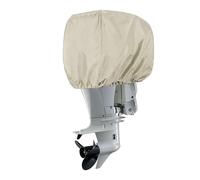 Cubierta de motor fueraborda resistente, cubierta impermeable para motor de barco, resistente al viento, resistente a la decoloración, ajuste para cubiertas