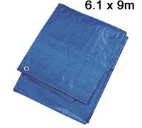 Silverline Lona 6.1 X 9m Contratistas Herramienta Bricolaje