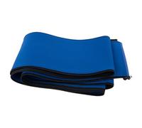 Cubierta de neopreno para escalera de piscina para pasamanos de 8 o 10 pies, antideslizante, protector de manija de entrada de piscina, agarre suave y cómodo, fácil instalación con cremallera, azul