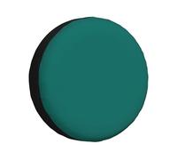 Cubierta de neumático color verde oscuro sólido, protección para todo tipo de clima para remolque, SUV, camión y más, 14, 15, 16, 17 pulgadas