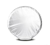 Cubierta de neumático de repuesto de tela Oxford recubierta de plata y resistente con diseño de gancho elástico, se adapta a la mayoría de tipos de vehículos, incluyendo camiones SS (D)