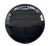 Cubierta de neumático de repuesto para Defender, cubierta de plástico para LR Defender 90 110 130 2 puertas 4 puertas 2020 2021 2022 2023 2024 2025 (Santorini negro)
