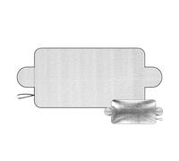 Cubierta de nieve para parabrisas de coche, protección contra el hielo de la ventana delantera del coche, protector exterior anticongelante para todo tipo de clima, parasol anticongelante para