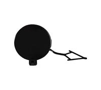 Cubierta de ojo de remolque, For VW, for Passat B8 2015-2019, 3G5807441 Accesorios de Coche, Tapa de Gancho de Remolque for Parachoques Trasero, Cubierta de Ojo de Remolque (Size : Black Passenger Si