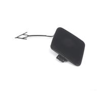 Cubierta de ojo de remolque para parachoques delantero compatible con A5 S5 S-Line 2013-2016, tapa de gancho de remolque ABS negra de repuesto 8T0807241D