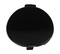 Cubierta de ojo de remolque para parachoques trasero para Mazda 3 Hatchback 2019-2023, tapa de gancho de remolque izquierda y derecha, OEM BCKN50EL1 BCKN50EK1, pieza de plástico negro (izquierda)