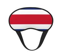 Cubierta de ojos con bloqueo de luz para adultos y niños, con diseño de bandera de Costa Rica, para viajes, uso diario, siesta, insomnio, camping