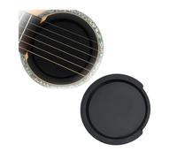 Cubierta de orificio sonido for guitarra clásica acústica, accesorios reducción ruido, piezas tapón parada bloque búfer 2 tamaños Para Guitarra AcúStica(10 CM(L))