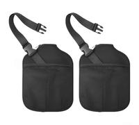 Cubierta de pala de pickleball, 2 piezas de neopreno para raqueta de pickleball, bolsas colgantes de raquetas