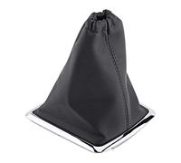 Cubierta de la Perilla de Cambio - Cuero de la PU Cubierta de la Perilla de la Palanca de Cambios del Coche Cubierta de la Palanca de Cambios Compatible con Ford Focus 2005-2012
