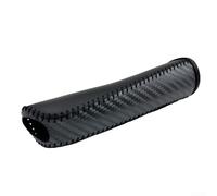 Cubierta de palanca de freno para la mayoría de vehículos hecha de microfibra de poliuretano con textura que apoya la confianza operativa y la seguridad (negro+negro+negro)