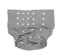 Cubierta de pañal de bolsillo reutilizable para adultos, lavable y ajustable, tejido transpirable y cómodo en azul oscuro, ideal para incontinencia leve a moderada (paquete de 3)