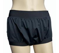 Cubierta de pañales para adultos para incontinencia, pantalones de látex impermeables activos con una capa de algodón ligeramente absorbente, pantalones de plástico reutilizables y lavables (alargados (sin algodón), S)