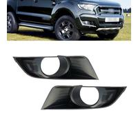 Cubierta de panel de marco de parrilla para Ford Ranger Pickup 2015, cubierta cromada para luz antiniebla delantera de coche, cubierta para parachoques