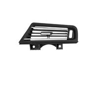 Cubierta de panel de rejilla de salida de aire acondicionado para BMW Serie 5 F10 F11 F18 AC (central con cromo) (derecha con cromo)