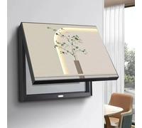 Cubierta de panel eléctrico, armario de caja de fusibles montado en la pared con diseño decorativo para disyuntor oculto, estilo moderno