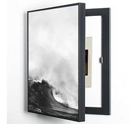 Cubierta de Panel eléctrico, medidor oculto decorativo, caja, pintura decorativa, cubierta montada en la pared, Ideal(2,40 * 50cm)