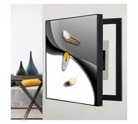 Cubierta de panel eléctrico, protector decorativo para caja de fusibles para caja de medidores, blindaje de disyuntor sin agujeros