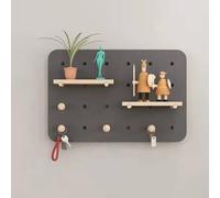 Cubierta De Panel Tapar Cuadro Eléctrico Montada En La Pared, Tapa De Caja Eléctrica Mural Decorativa Estante De Madera Caja De Tablero Oculto Cubierta Con Función De Almacenamiento C,40×30cm