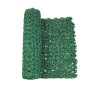 Cubierta de pantalla de privacidad para balcón, valla de hiedra verde, cubiertas de barandilla, valla de hiedra artificial de 0,5 x 2 m, valla de hiedra de privacidad para decoración de patio, boda