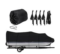 Cubierta de para , Cubierta de remolcable, Cubierta de Marina | Protector de Impermeable Resistente a los Rayos UV, de Tela Oxford 600D con Bolsa de Almacenamiento