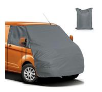Cubierta de Parabrisas de Coche Reemplazo para Ford Transit Custom, Bloquea los Rayos UV, 420D Oxford Tejida Cubierta de Auto Resistente a la Intemperie Cubre Todo el Capó