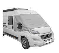 Cubierta de parabrisas para Fiat Ducato X290, color blanco, gris, protección UV (gris)