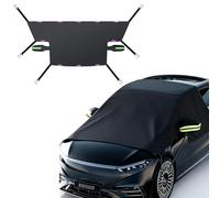 Cubierta de parabrisas para invierno, anticongelante y antihielo, con 10 imanes y 6 correas, protección para manijas de puerta de coche para cualquier clima, protección contra heladas universal para