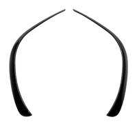 Cubierta de parachoques delantero de coche, cuchilla de viento ABS negro brillante, compatible con Mercedes Benz GLE W167 C167 2019-2023 AMG, embellecedor de luz antiniebla