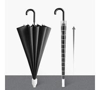 Cubierta de paraguas telescópica a prueba de goteo, Cubierta deslizante de plástico resistente al agua retráctil antigoteo, funda de almacenamiento de paraguas transparente (70cm)