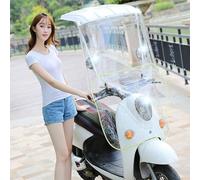 Cubierta de parasol para motocicleta eléctrica, cubierta impermeable para lluvia para movilidad de paraguas de Scooter, cubierta de paraguas con dosel para coche con batería