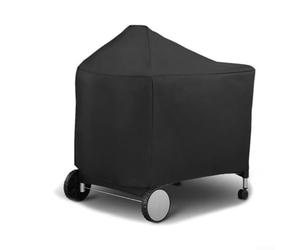 Cubierta de parrilla de ajuste preciso para parrilla Weber de 22 pulgadas de lujo de carbón 7152 con material Oxford con laminación impermeable y diseño estable al viento