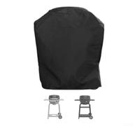 Cubierta de parrilla para Char Broil para bistro Pro, 210D/420D, tela Oxford, cubierta de carbón eléctrico, 33 x 22 x 37 pulgadas, cubierta antipolvo impermeable (210D)