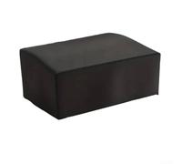 Cubierta de parrilla para plancha de mesa de 22 pulgadas con capucha, escudo de tela 420D para Coleman para viajes por carretera y para cocinar al aire libre Smoke Hollow 205 (negro)