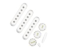 Cubierta de pastilla de bobina única para perillas de guitarra, cubiertas eléctricas con perilla de control de tono, cubierta eléctrica con perilla de control de tono de volúmenes