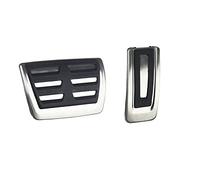 Cubierta de pedal, compatible con Audi Q2 SQ2 TT S1 A1 Q3 TTS RS3 A3 2017-2020, cubierta de pedal de acero inoxidable estilo de coche (AT)