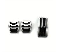 Cubierta de Pedal de Acero Inoxidable LHD para Ford Focus 2 3 4 MK2 MK3 MK4 RS ST 2005-2020 Kuga Escape 2009-2020 Piezas de Pedales