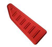 Cubierta De Pedal De Aleación De Aluminio Para Jeep Para Renegade 2014-2023 Pedales De Acelerador Y Freno, Accesorios Para LHD(rojo)