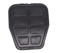 Cubierta de pedal de coche para 80 B1 B2 B3 90 para Fox para Coupe para Quattro Car Rubber Brake Clutch Foot Pedal Pad Cover Protector Brake Rest Pedal (2 piezas)