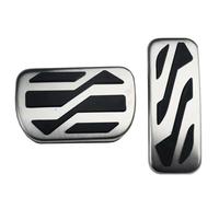 Cubierta de pedal de coche para Fusion para Mondeo MK4, cubierta de acero, estilo de coche, acelerador, pedal, placa de gas, pedales de freno de coche