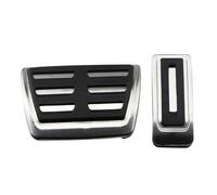 Cubierta De Pedal De Freno De Combustible De Acero Inoxidable Para VW Para Transporter Para Multivan T5 T6 Para Caravelle T6 AT MT(AT)