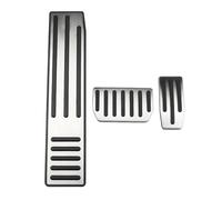 Cubierta De Pedal De Freno De Gas De Acero Inoxidable Reposapiés De Coche Para Tesla Para Modelo SX 2012 2013-2022, Accesorios(3Pcs)