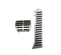 Cubierta De Pedal De Reposapiés Para Acelerador De Coche Accesorios Para Q3 8U RS 2013 2014 2015 2016 2017 2018 LHD(2Pcs AT)