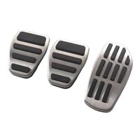 Cubierta de pedal de reposapiés para coche Koleos para Kadjar se adapta a Samsung QM6 2016 2017 2018 2019 Sport pedal de freno de combustible M/AT Fuel (Color : MT REST) (MT)