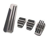 Cubierta de pedal de reposapiés para Koleos para Kadjar se adapta a Samsung QM6 2016 2017 2018 2019 Sport pedal de freno de combustible M/AT Fuel (Color : MT REST) (MT REST)