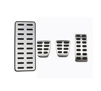 Cubierta de pedales de freno y gas compatible con Hyundai compatible con Accent para Solaris para I20 para Creta Ix25 2011-2016 MT AT fundas de pedal de coche (A)(E)